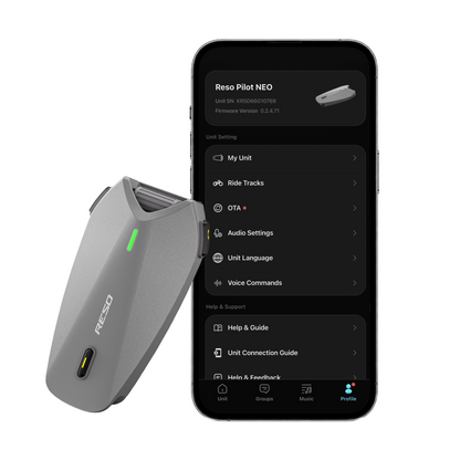 RESO Pilot Neo Motorcycle Helmet Intercom