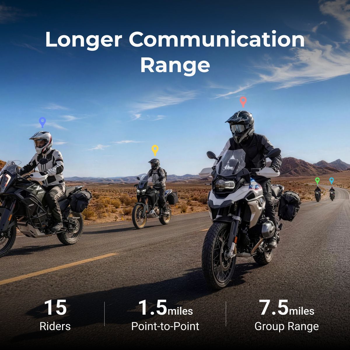 RESO Pilot Neo Motorcycle Helmet Intercom