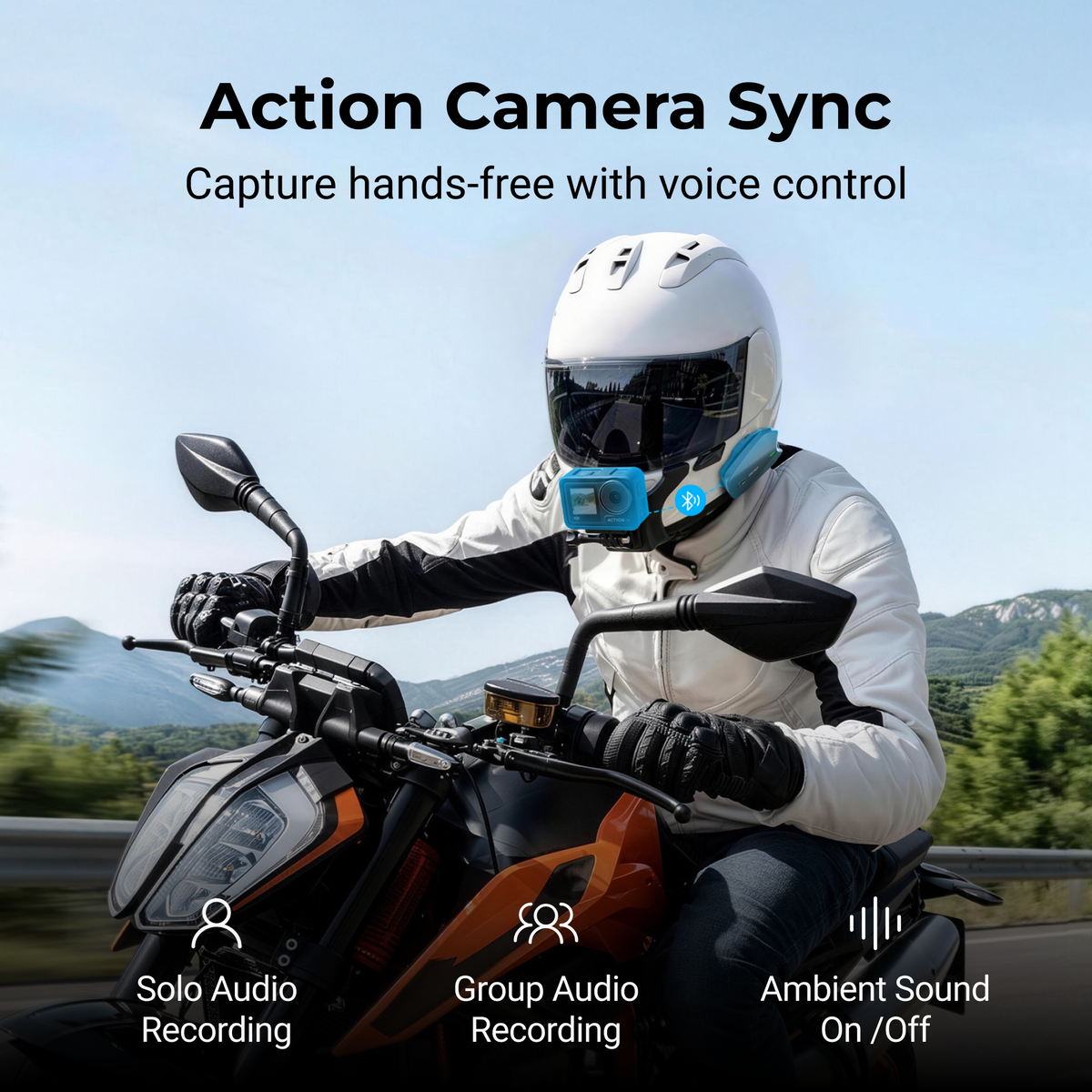 RESO Pilot Neo Motorcycle Helmet Intercom