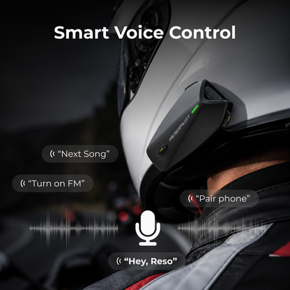 RESOPilot Pro Motorcycle Helmet Intercom-bundle