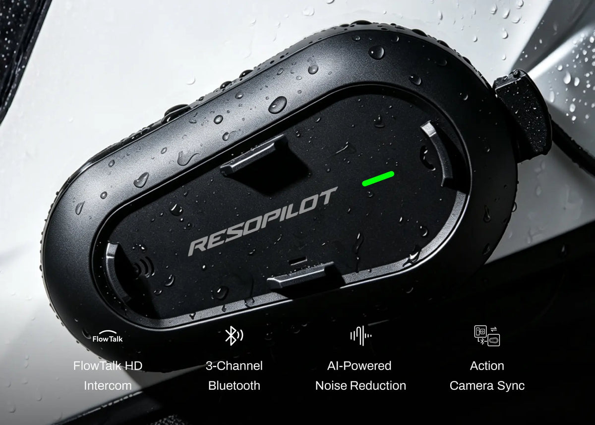 RESOPilot Lite Motorcycle Helmet Intercom
